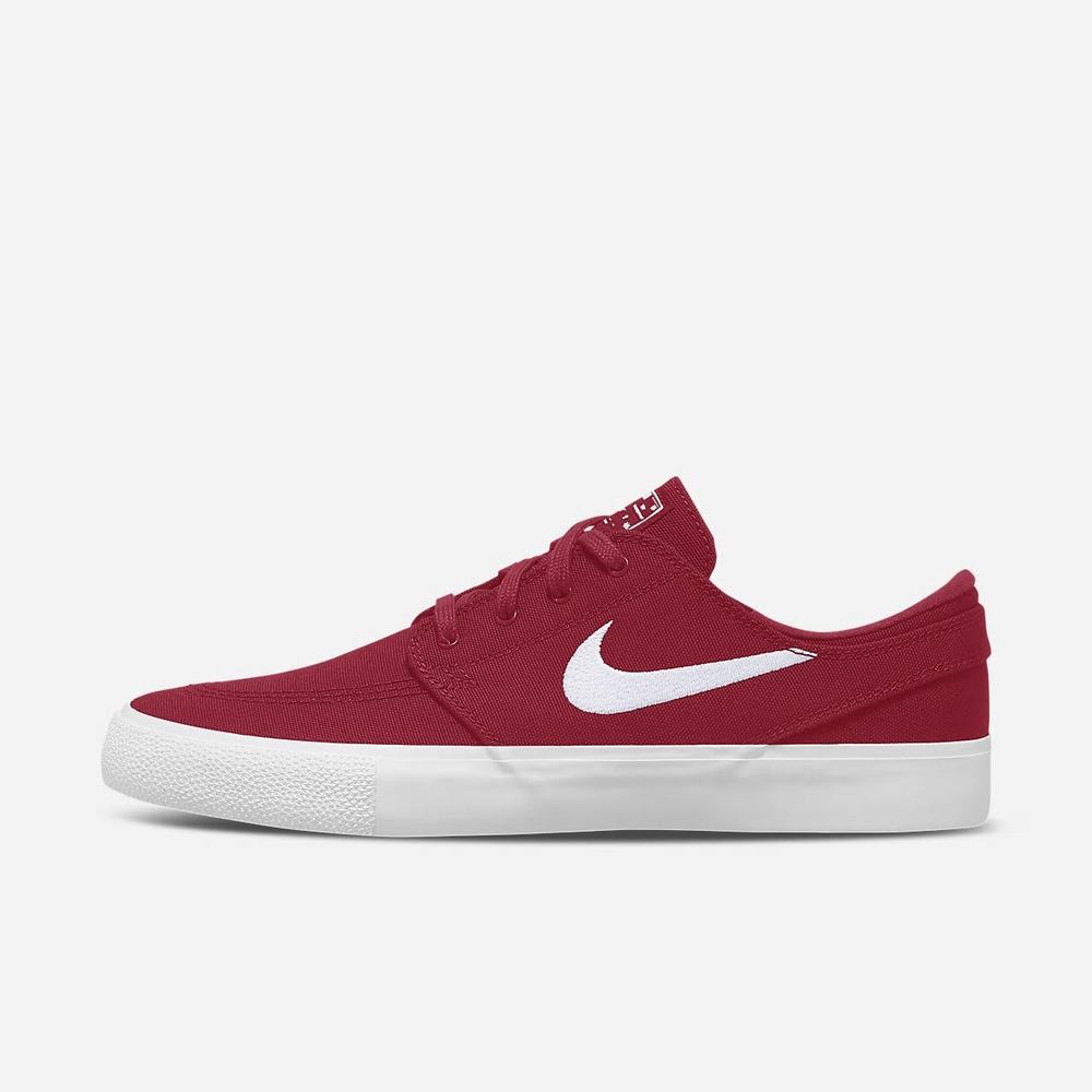 Chaussure De Skate Nike SB Zoom Stefan Janoski Canvas RM Rouge 7938-504 Varsity Red/Varsity Red/Gum Light Brown/White Homme | LJV-20054149